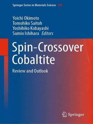 cover image of Spin-Crossover Cobaltite